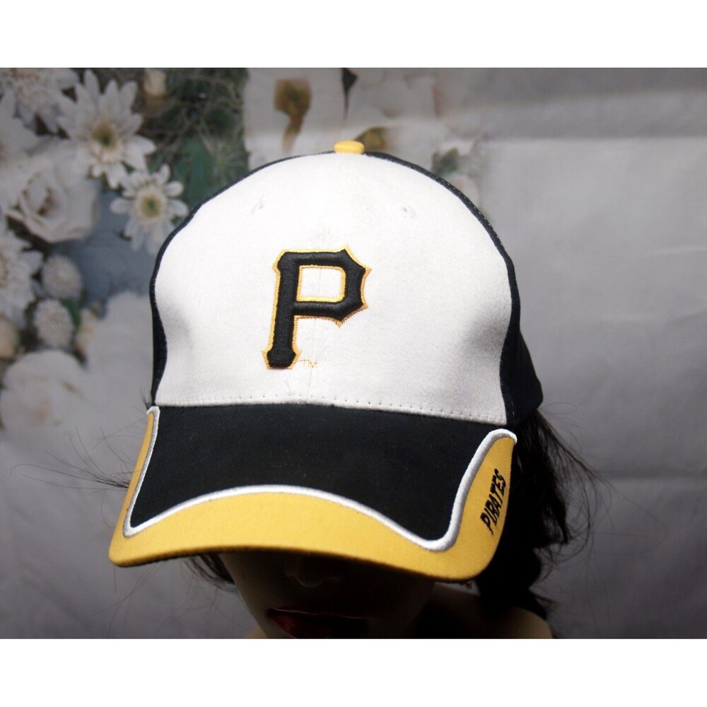 Pittsburgh Pirates Hat MLB Unique Embroidered Hat with Pirates on Brim Unisex